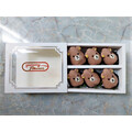 6pcs Rilakkuma Bear Chocolate Strawberries Gift Box